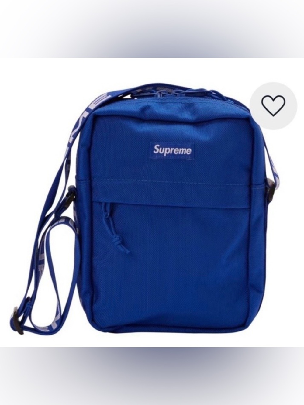 Supreme Shoulder Bag / Crossbody Bag Royal Blue Cordura Fabric BRAND NEW Unisex